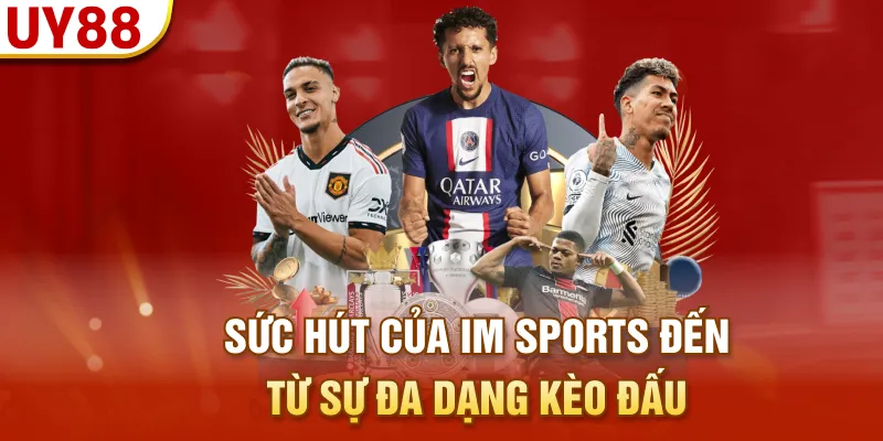 Sức hút của IM Sports đến từ sự đa dạng kèo đấu